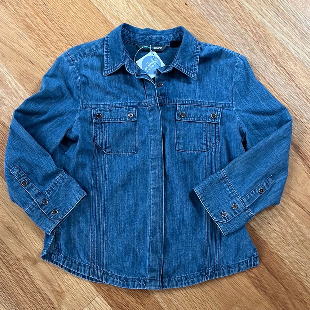 FRENCH CUFF 💯 cotton button down Shirt